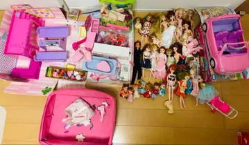 리카짱 인형과 가구 세트 인형 다수 기타 인형도 세트 묶음