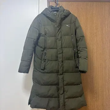 PUMA 롱 다운 코트 L 방한 벤치 코트 작은 흠집 있음