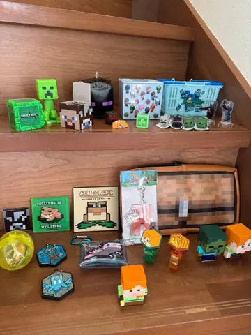 마인크래프트 굿즈 묶음 판매 (새상품 포함)