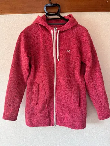 Under Armour 두꺼운 원단 풀 집업 후드티 속기모