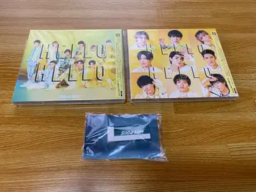 SnowMan Hello Hello 초회 A+B 2형태 세트 CD+DVD