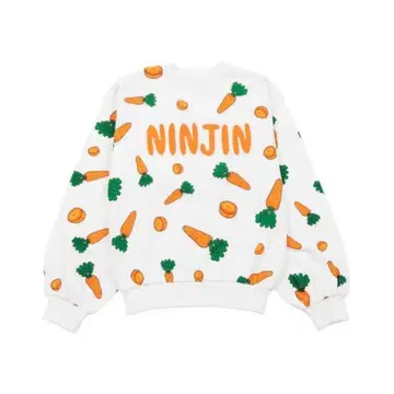 푸뉴즈 당근 패턴 맨투맨 사이즈 3