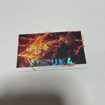 주술회전 환영야행 카드 팬파레 스쿠나