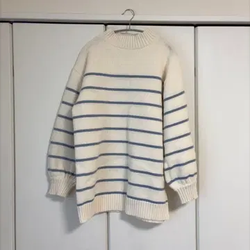 OLIVE des OLIVE 보더 니트 미니 원피스 F 사이즈