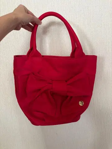 새상품급 에네스베 리본 백