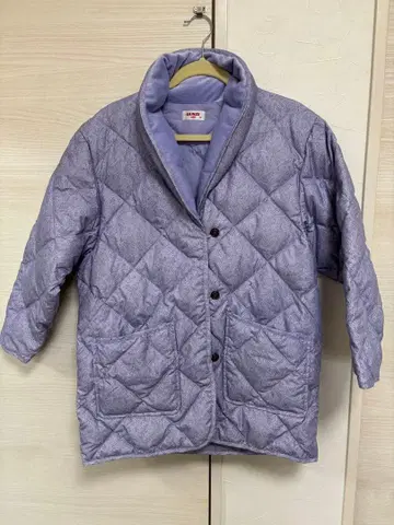 군제 다운 자켓 M 다운 80% 홈웨어 경량 새상품급