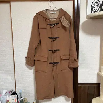 브라운 더플 코트