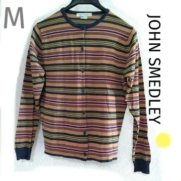존스메들리 가디건 메리노울 100 영국제 보더 M