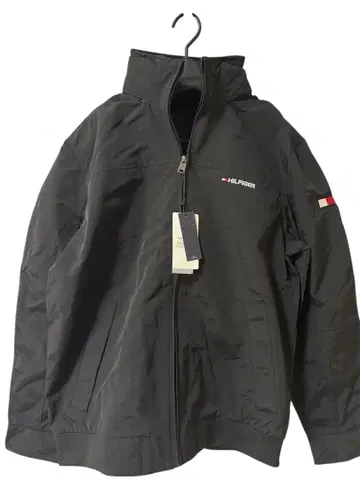 TOMMY HILFIGER 후드 부착 나일론 자켓 블랙 L 사이즈 새상품
