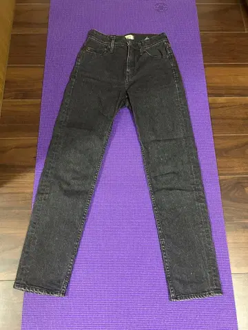 YANUK Annette 블랙 데님 팬츠 22