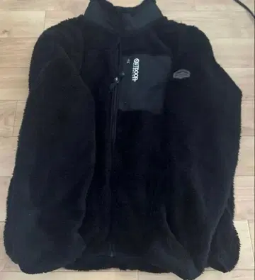 outdoor 보아 블루종 플리스 자켓