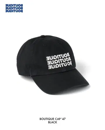 BOUTIQUE CAP '47 블랙 OVY