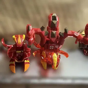 바쿠간 노바 루비아노이드 & 기도라 기어 노바 헬릭스 드라가노이드