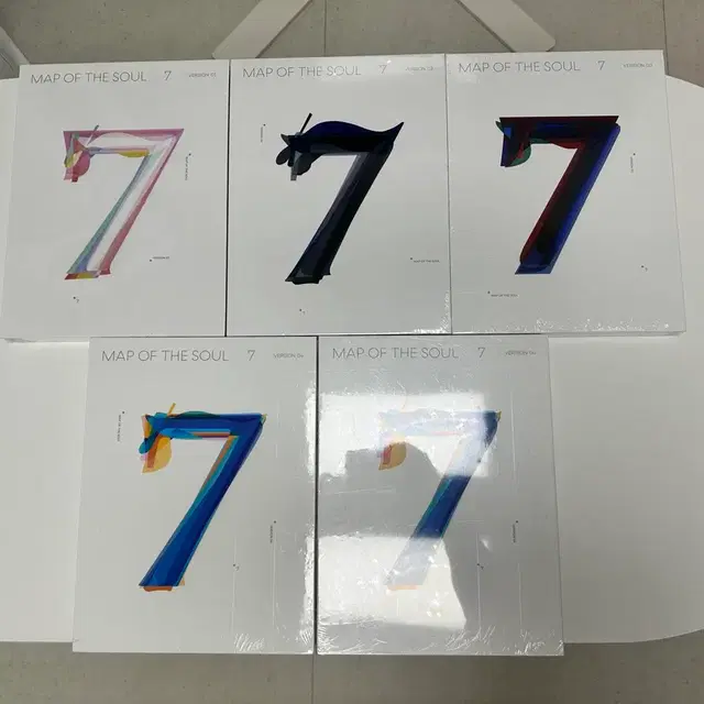 [미개봉] BTS - MAP OF THE SOUL : 7 (5장 일괄판매