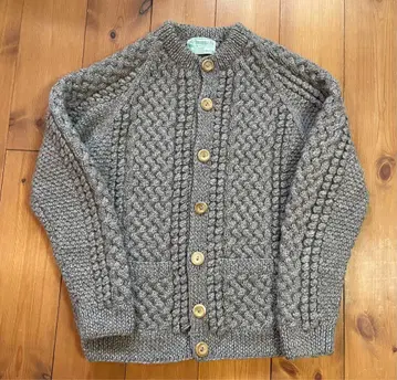 인버아란 4a 크루넥 가디건