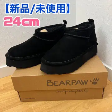 [ 새상품 ] 24cm BEARPAW 숏부츠