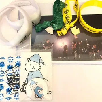 BUMP OF CHICKEN 벰프 러버 밴드 니콜 스티커 외