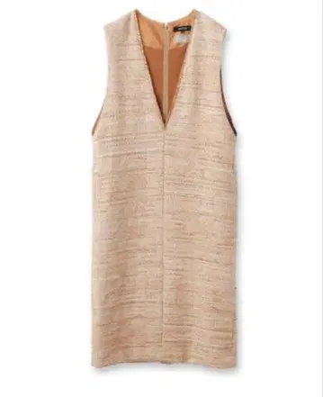 UNTITLED 언타이틀 나리야 트위드 라메 오버롤 스커트