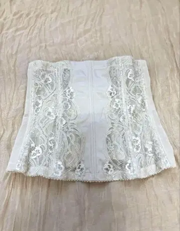 아이보리 베이지 브라이덜 이너 코르셋 레이스