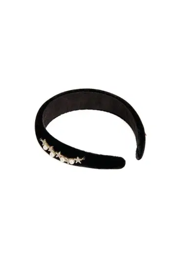 새상품 herlipto Velour Stars Headband 머리띠