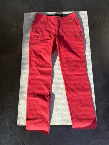 Lecoq Sportif 골프 컬렉션 팬츠 사이즈 7 레드