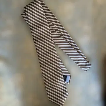 BREUER 스트라이프 넥타이 브라운/블루