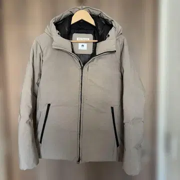 BEAUTY&YOUTH 후드 부착 다운 자켓 베이지 S size