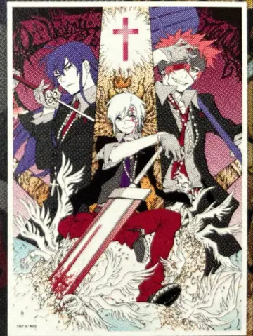 D.gray-man 포스터 알렌 칸다 라비