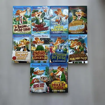 Geronimo Stilton 외국도서 세트 10권