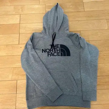THE NORTH FACE 그레이 후드 부착 후드티