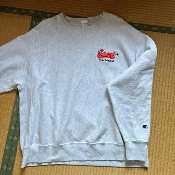 챔피언 리버스 위브 트레이닝복 그레이