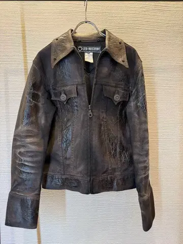 00s LED RECHWE 코팅 데님 재킷 g 재킷