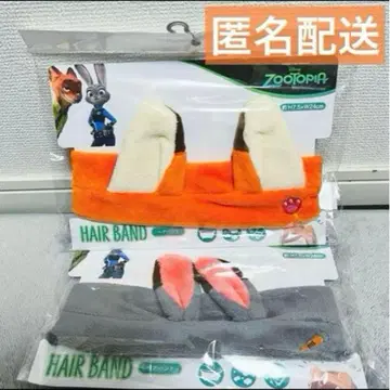 [ 익명 배송 ] 디즈니 주토피아 헤어밴드 닉 주디 미사용 새상품