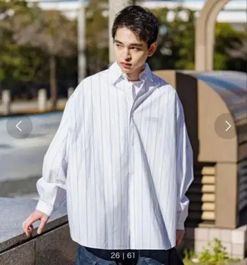 완판 FREAK'S STORE 스트라이프 셔츠