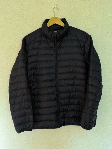 유니클로 울트라 라이트 다운 블랙 XL 다운 자켓 라이트 다운