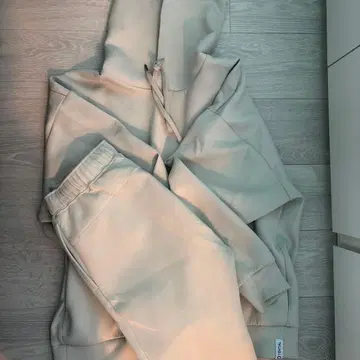 TENTIAL 베이지 후드 부착 맨투맨 M MIGARU