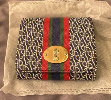 Roberta di Camerino 접이식 지갑 스트라이프 패턴