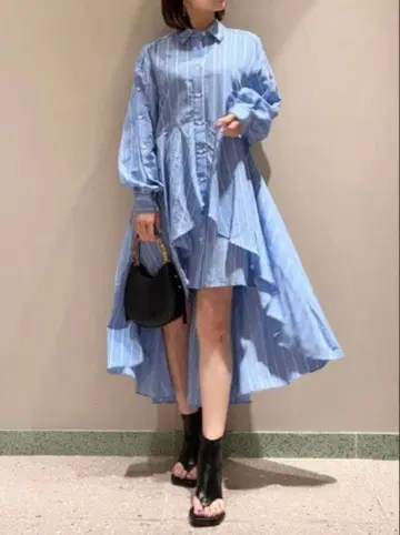 스나이델 피쉬테일 셔츠 원피스