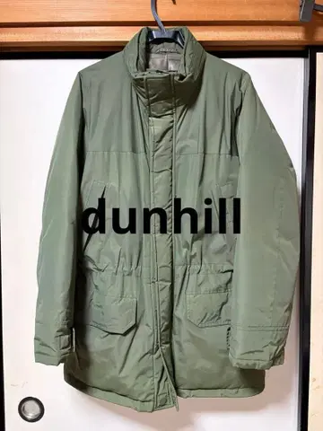 dunhill 던힐 남성용 다운 자켓 카키 S 구스 다운