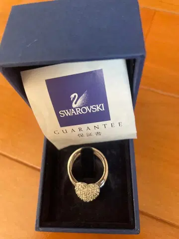 Swarovski 하트형 반지