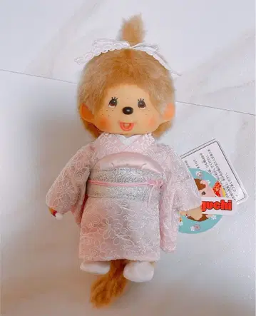 몬치치 쿠자쿠야 기모노 몬치치 여아 밀크티 브라운