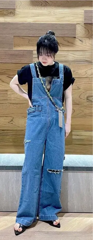 JEANASIS 데님 오버롤