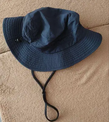 AIGLE 아웃도어 햇 스트랩 네이비 M