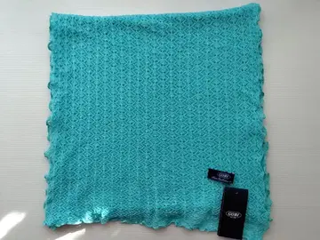 GOBI 캐시미어 100% 스톨 터콰이즈 블루