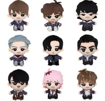 미사용 새상품 스노우 칠*봉제 인형*전원 세트