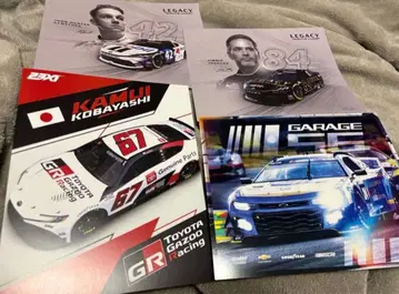 고바야시 카무이 지미 존슨 NASCAR 드라이버 카드