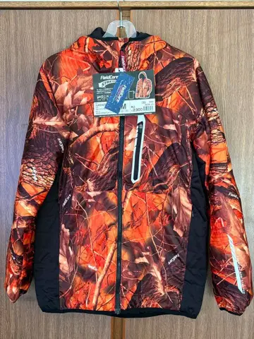 FieldCare 후드 부착 카모플라쥬 자켓 사이즈 M