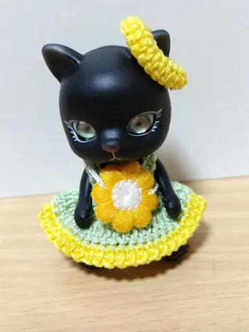 캡슐 인형 고양이 블랙 블랙 커스텀