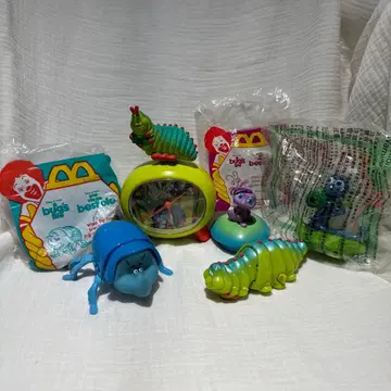 벅스 라이프 피규어와 시계 세트