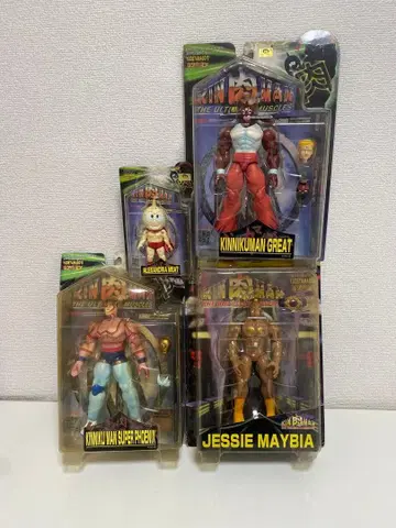 근육맨 피규어 로망당 4체 세트